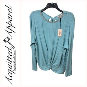 Juicy Couture Winter Shine Collection Lite Weight Sweeter Top NWT